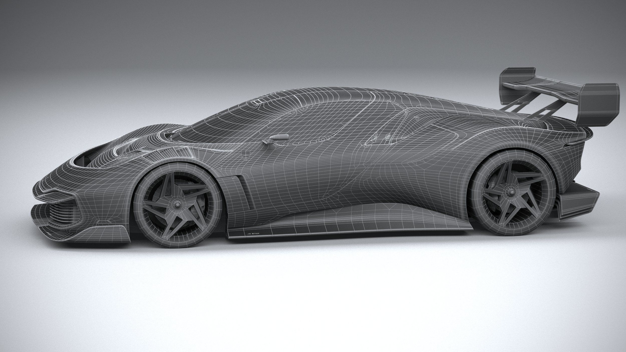 Ferrari KC23 2023 LowPoly 3D model_29