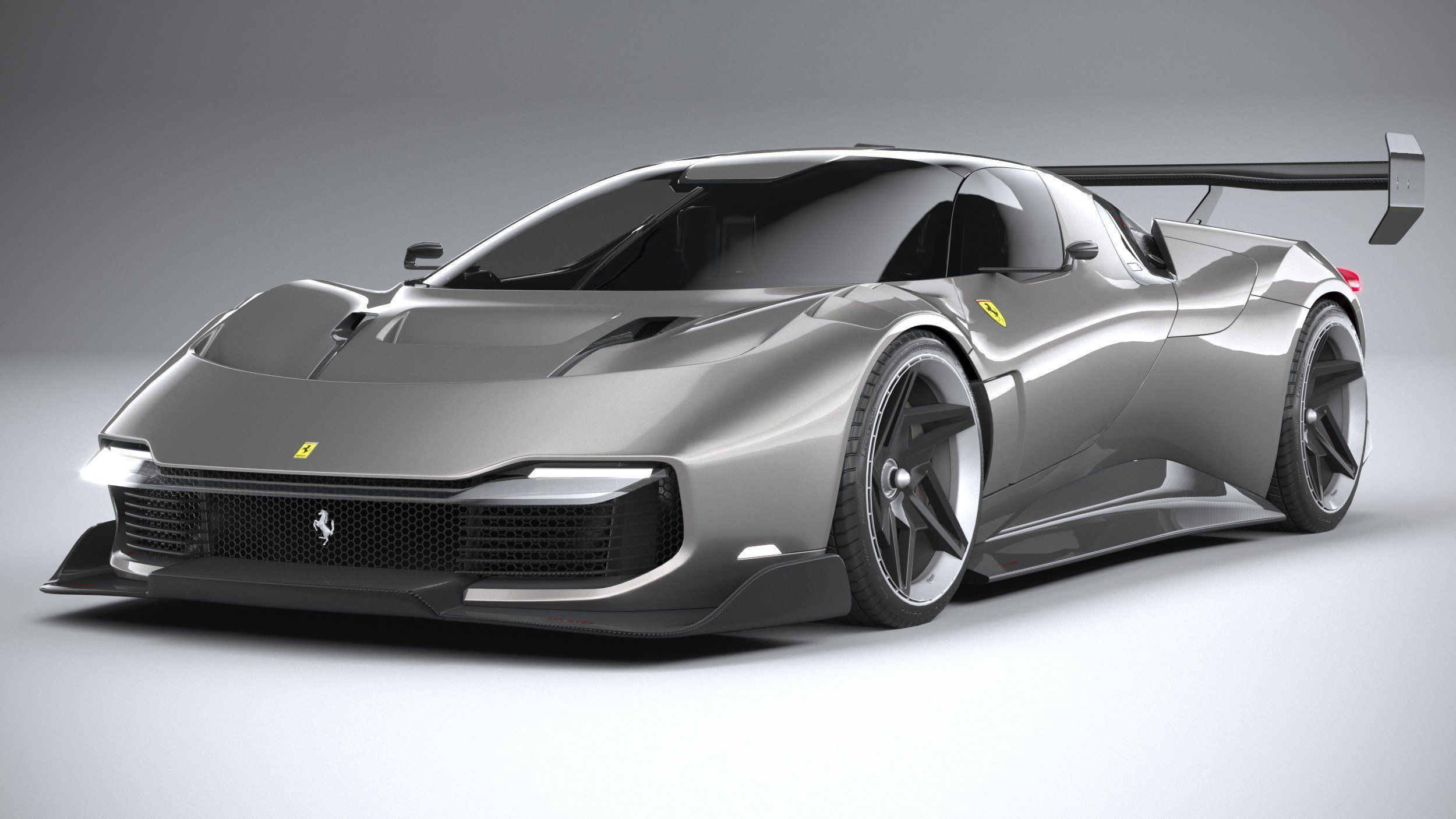 Ferrari KC23 2023 LowPoly 3D model_2