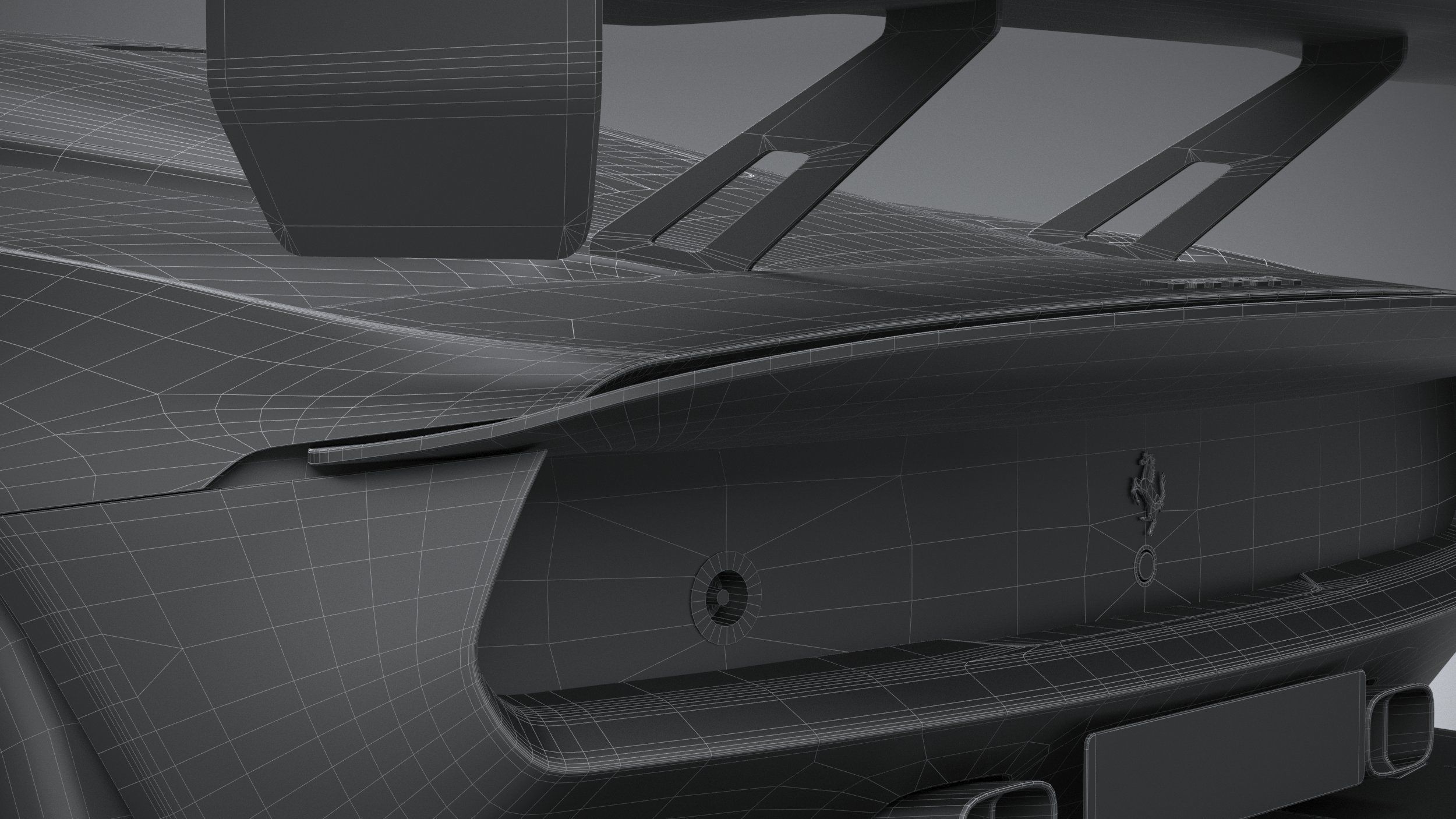 Ferrari KC23 2023 LowPoly 3D model_31