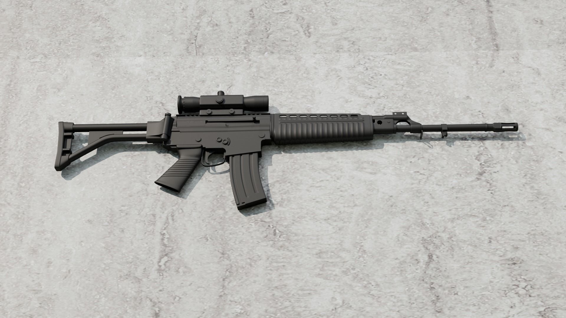 SS2 V4 Pindad 3D model_4