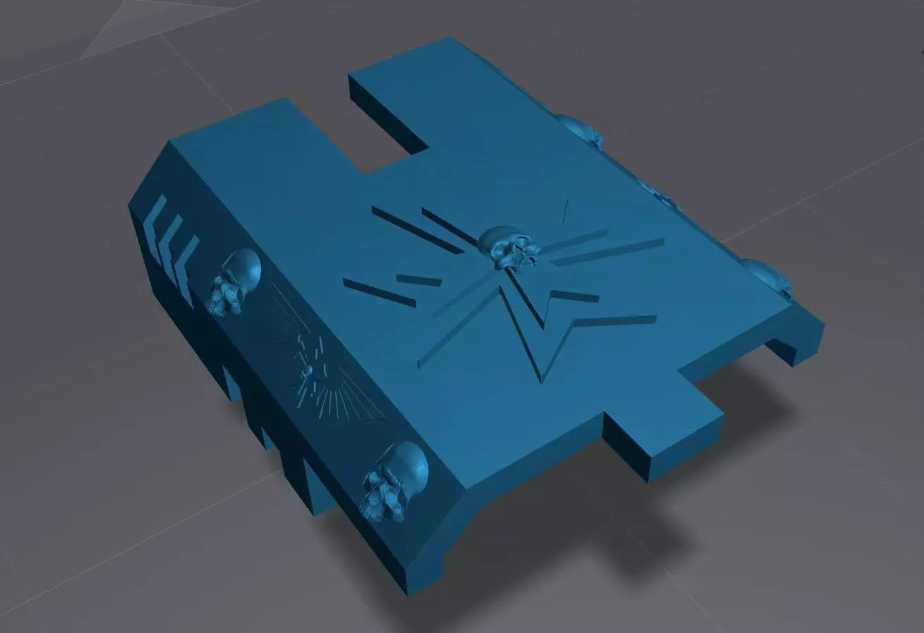 Templar Gun Armor Free Free 3D model
