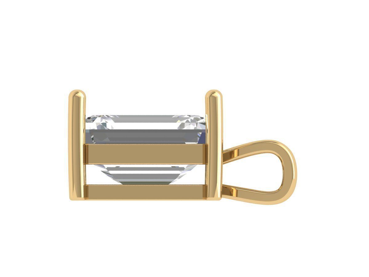 Antiq Pendant 3D print model_2