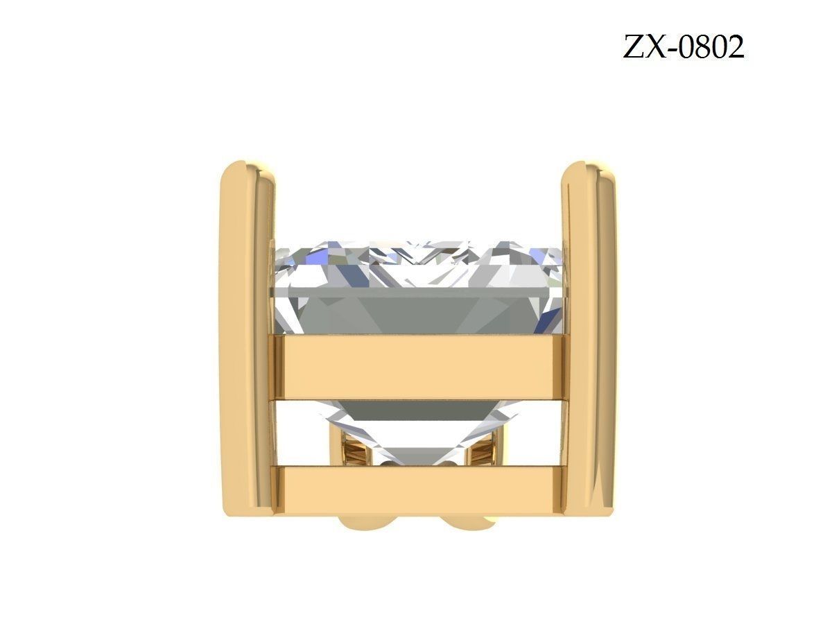 Antiq Pendant 3D print model_3