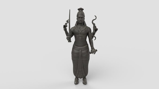 Veerbhadra 3D model