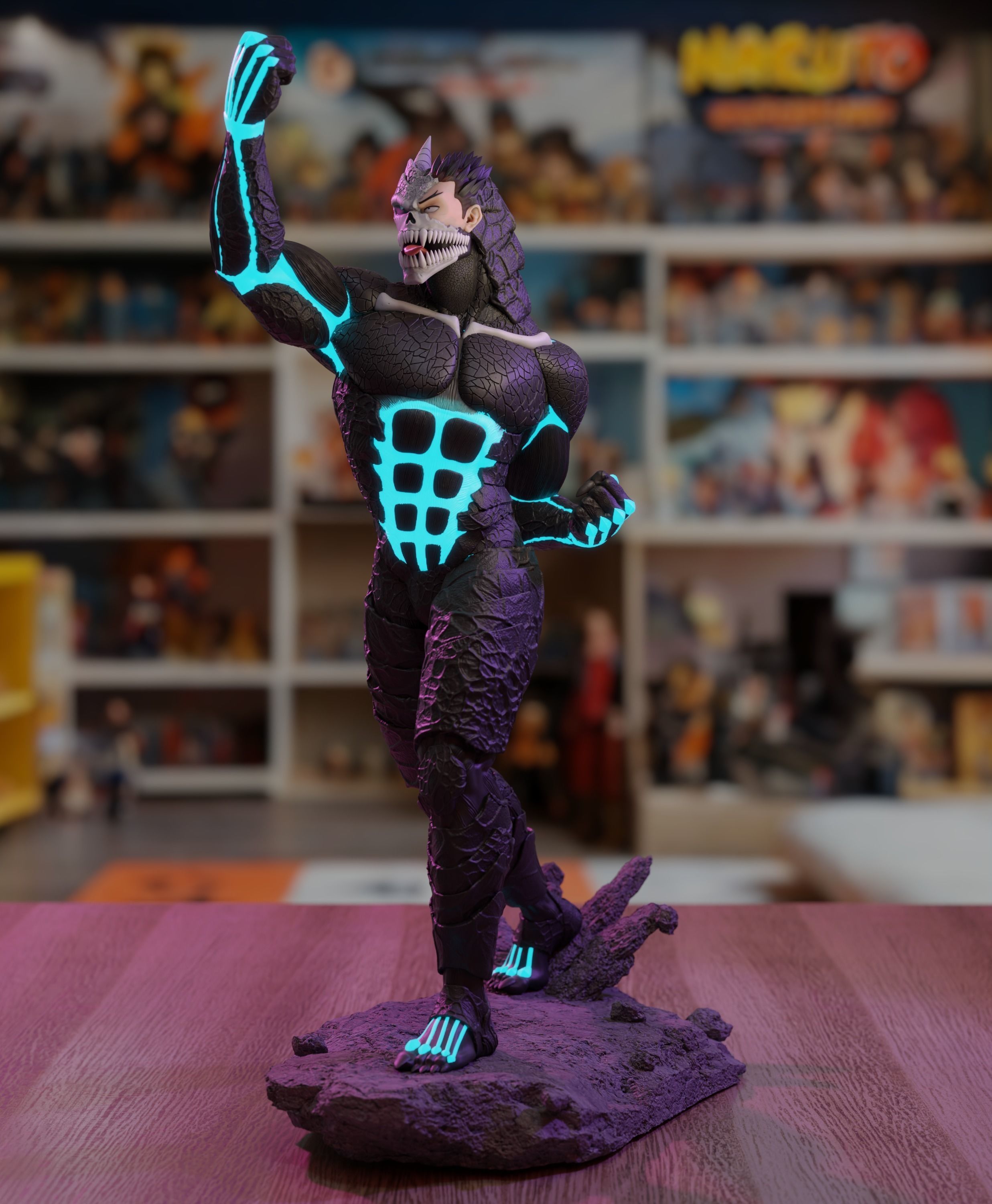 Kafka Kaiju Form - Kaiju No 8 3D print model_3