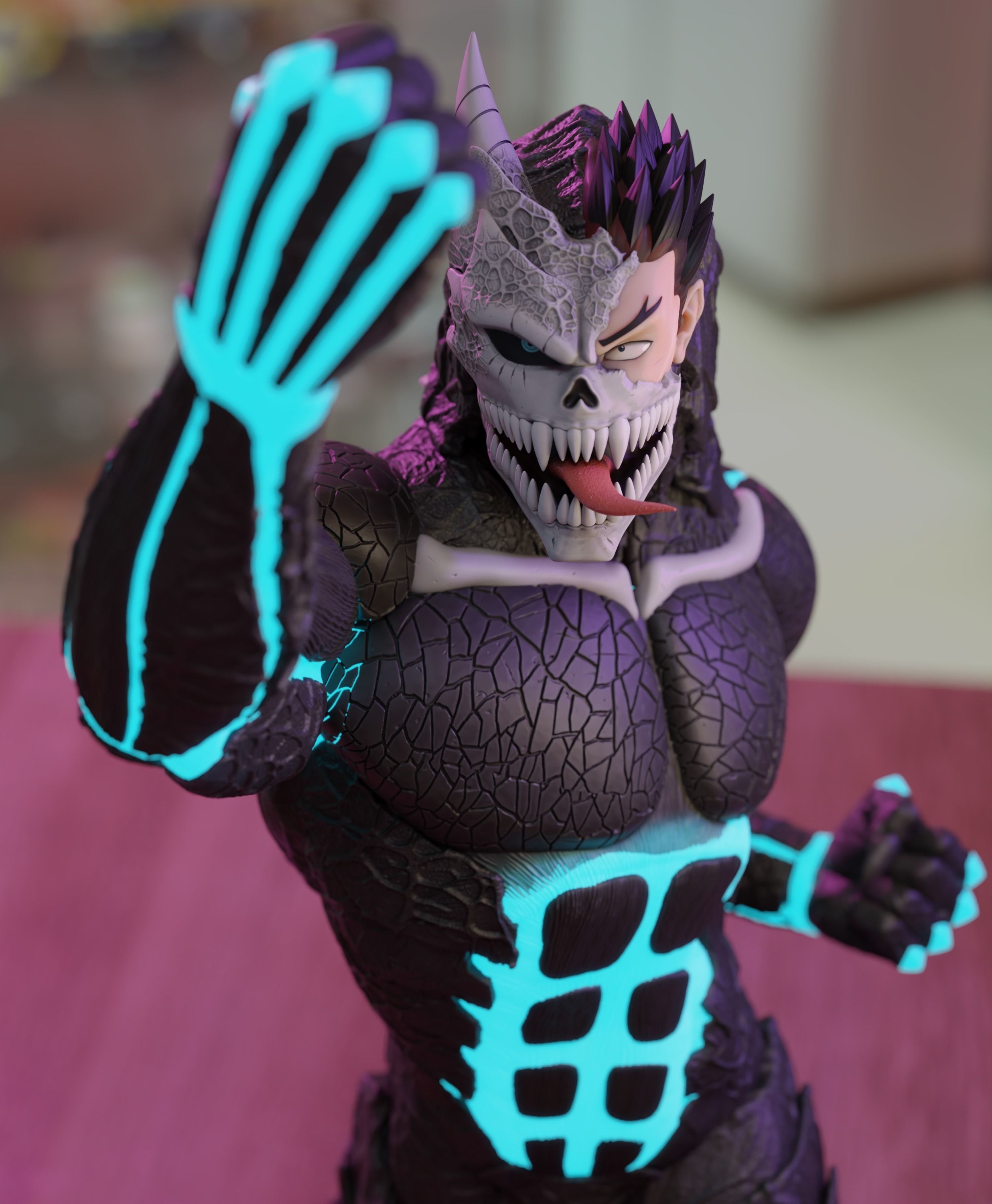 Kafka Kaiju Form - Kaiju No 8 3D print model_2