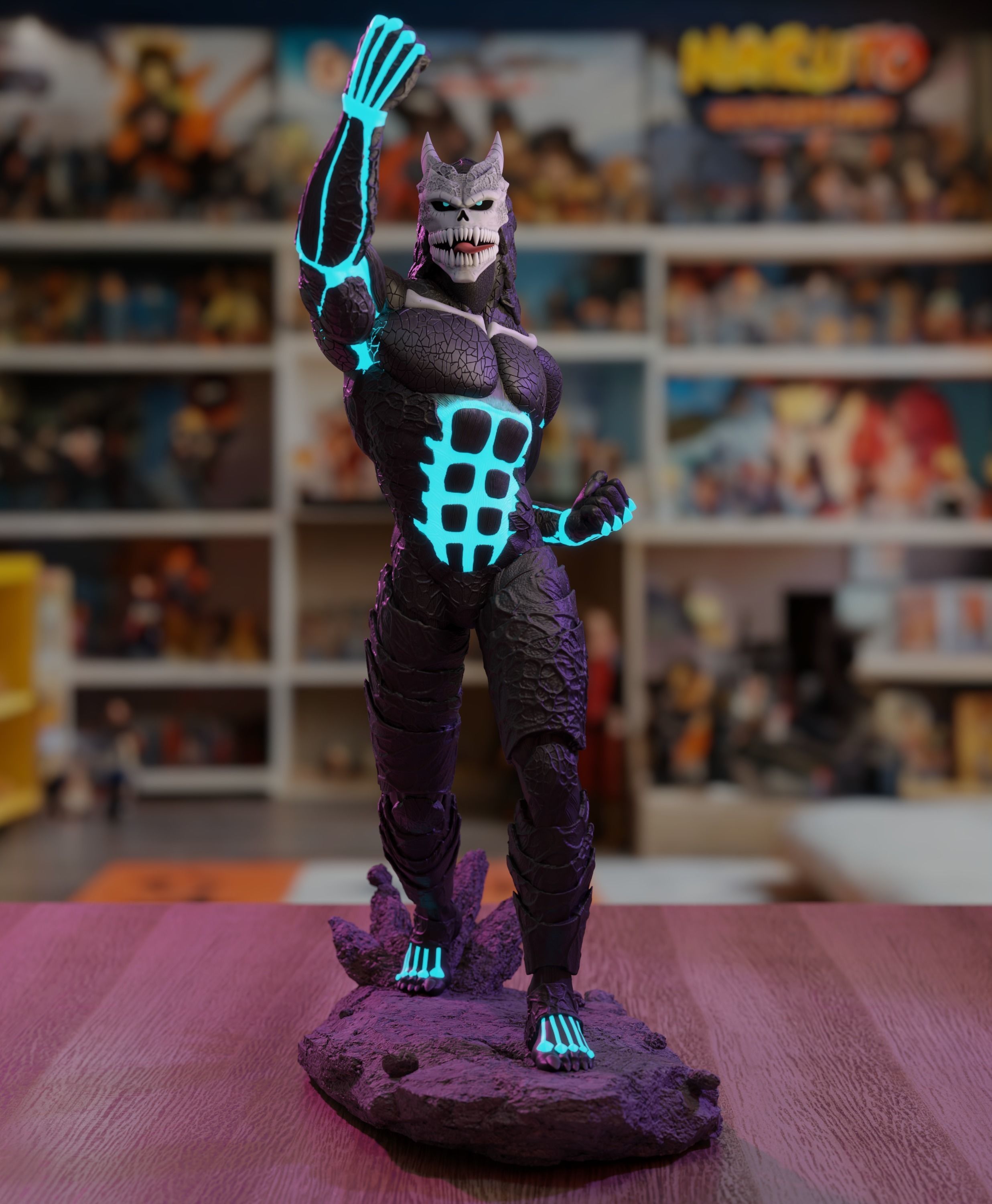 Kafka Kaiju Form - Kaiju No 8 3D print model_4