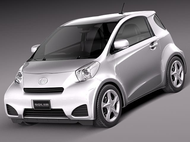 Scion IQ 2012 3D model