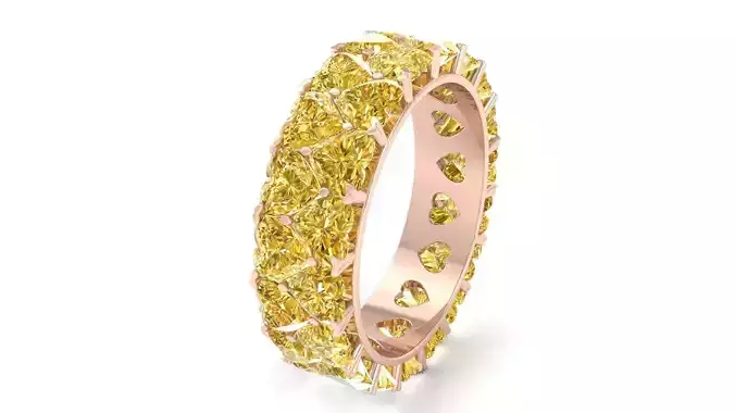 Heart Diamond Ring - Valentine Spacial