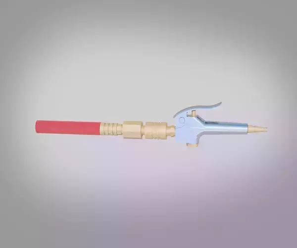 Air Nozzle Sprayer Low-poly 3D model