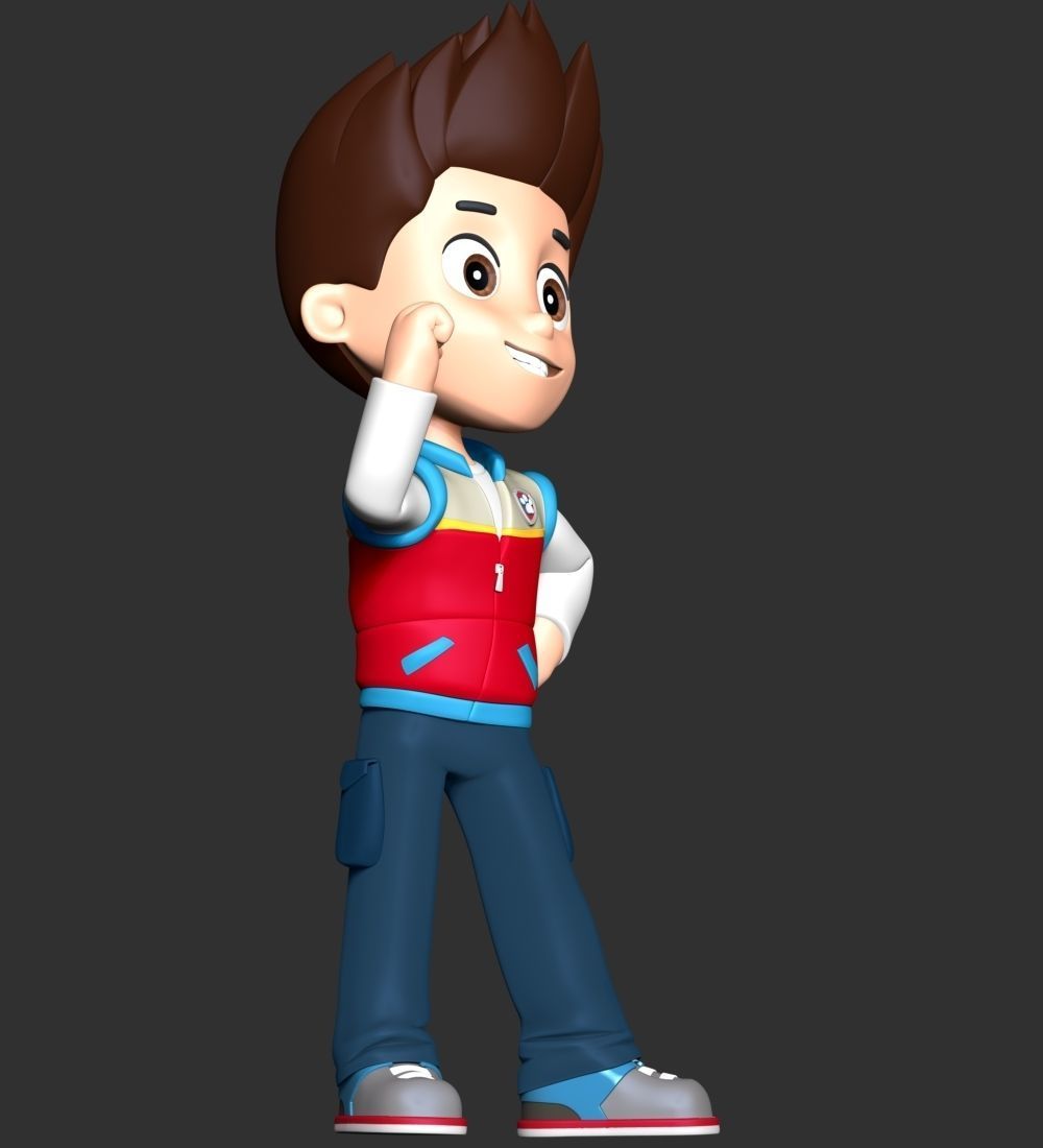 Ryder Paw Patrol Leader 3D print model_7