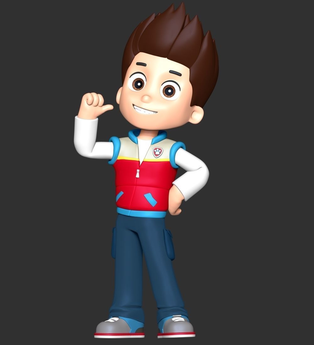 Ryder Paw Patrol Leader 3D print model_4