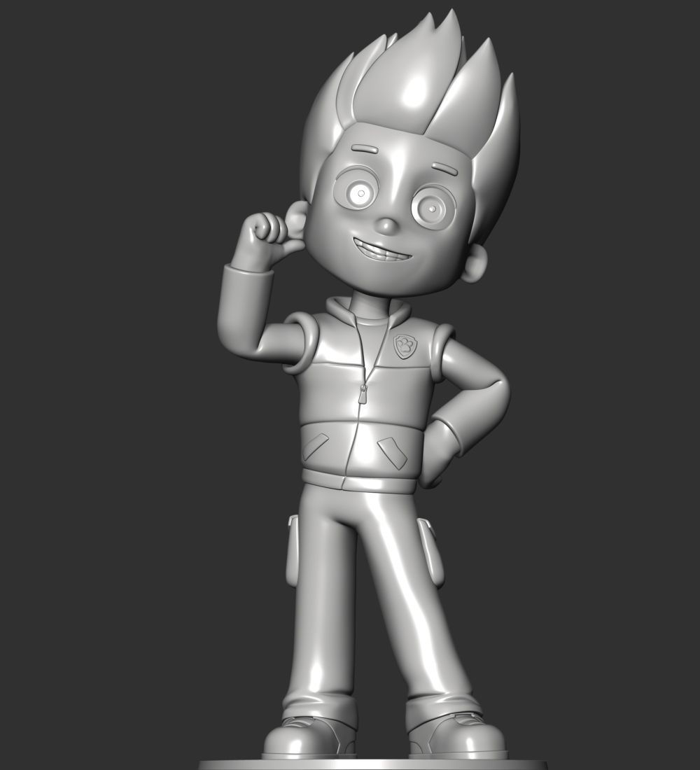 Ryder Paw Patrol Leader 3D print model_3
