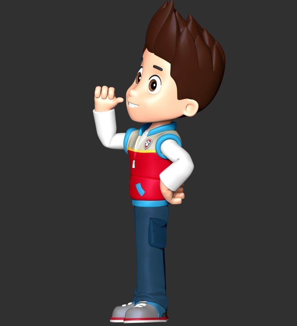 Ryder Paw Patrol Leader 3D print model_8