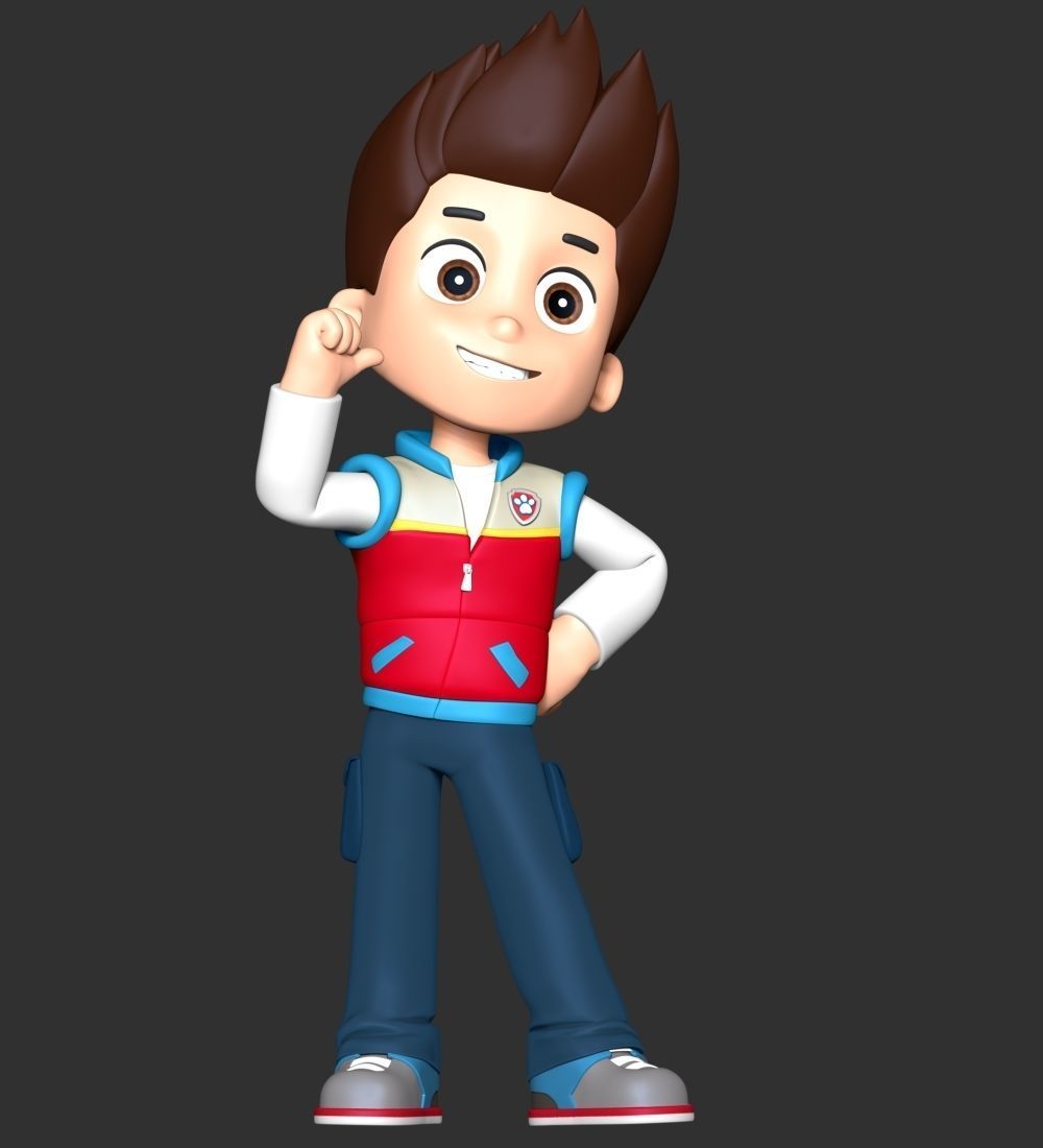 Ryder Paw Patrol Leader 3D print model_2