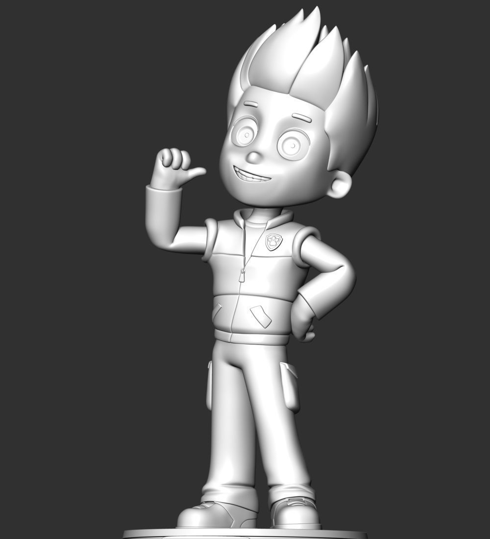 Ryder Paw Patrol Leader 3D print model_10