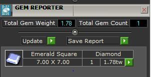 Asscher Solitaire Ring Bridal Set 3D print model_5