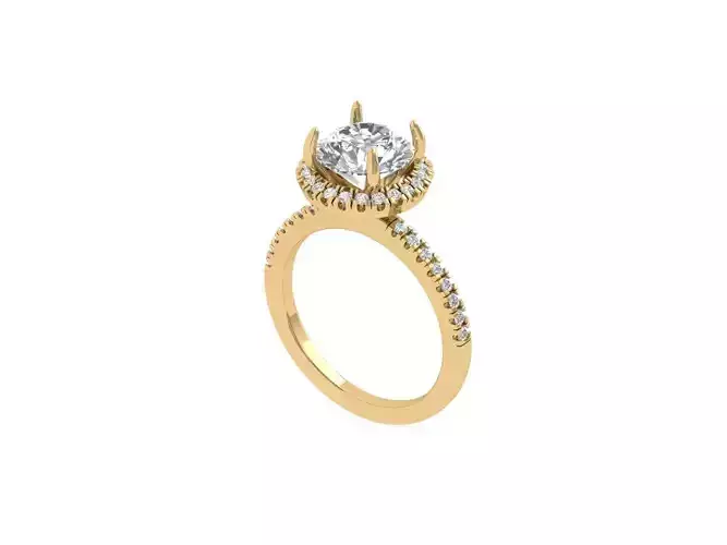 Solitaire Engagement Ring