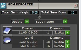 Emerald Art Deco Ring 3D print model_5