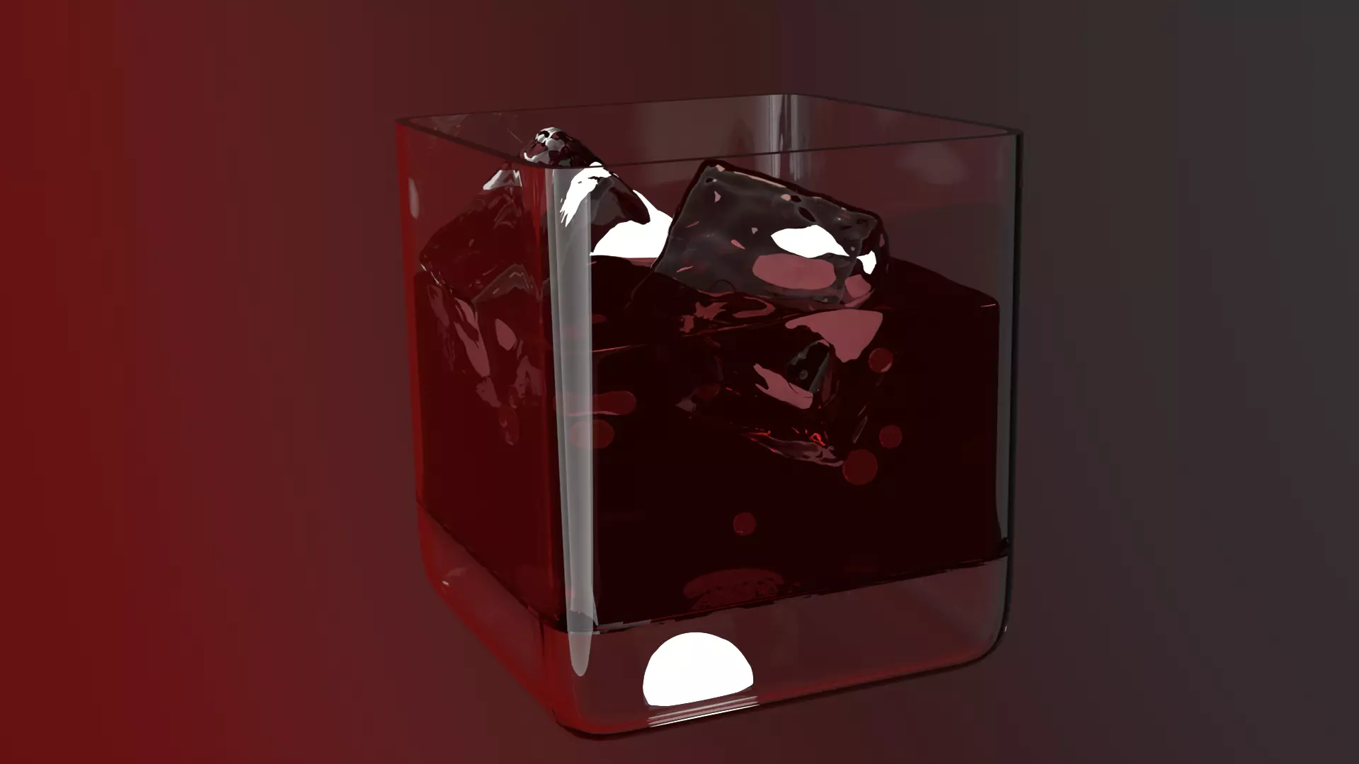 Whiskey 3D model