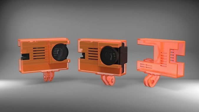 Insta 360 Smo 4k Mount Insta360 SMO 4K 3D Model