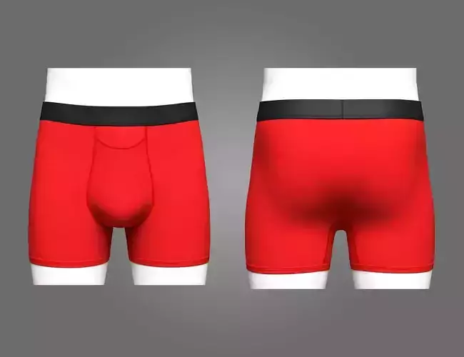 mens Boxer Brief 3D model