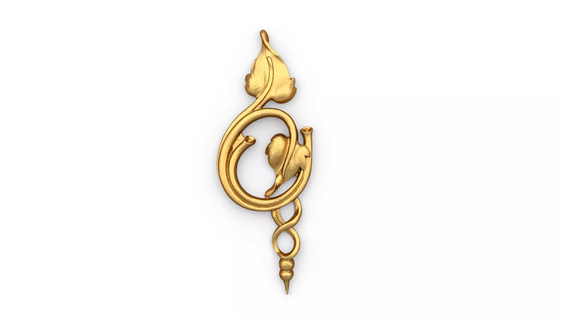 Classic carved decor ornament 498 3D print model