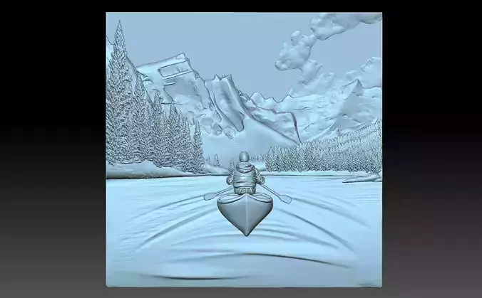 Landscape Canada 3D print model