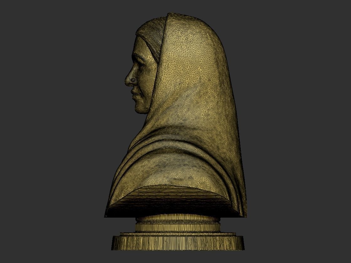 Jyotiba Phule  Savitribai Phule Bust 3D print model_21