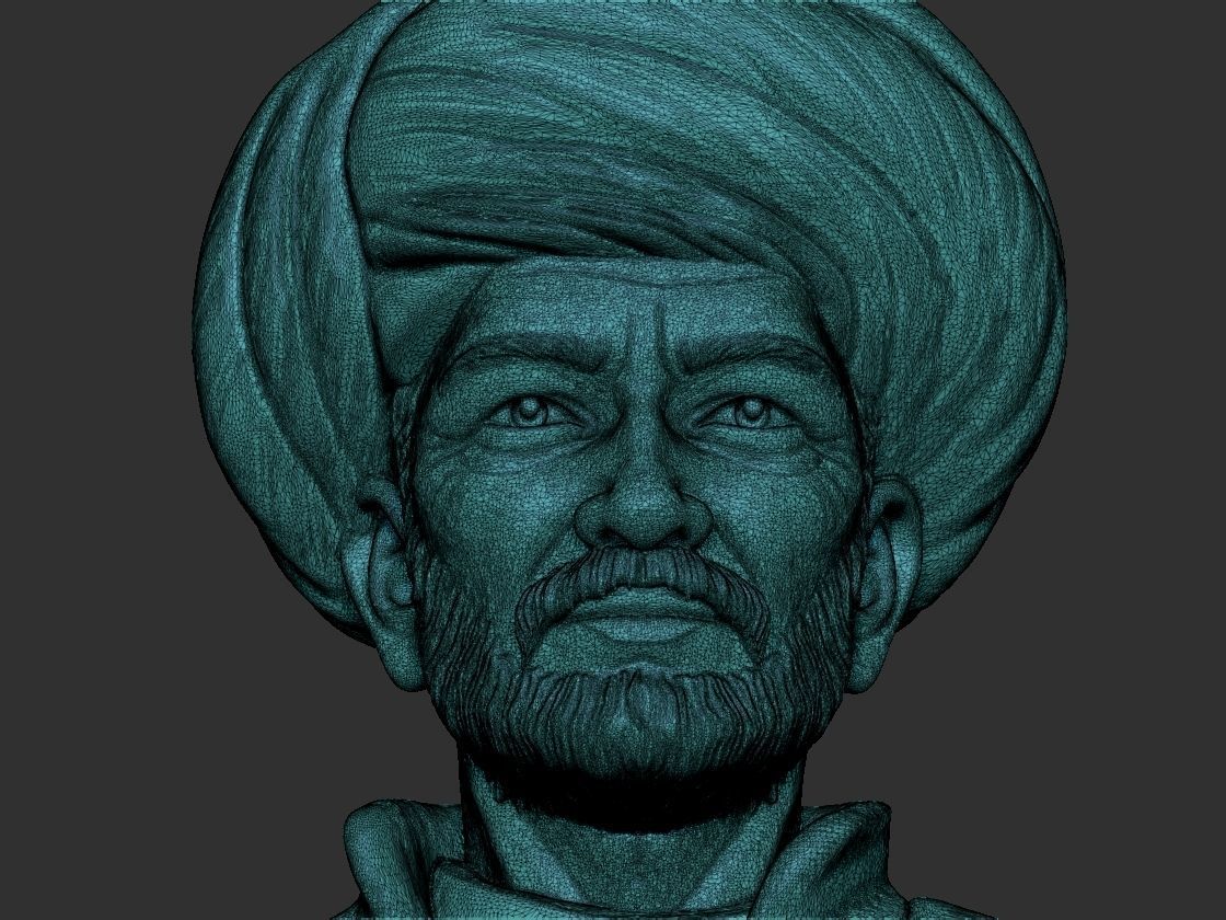 Jyotiba Phule  Savitribai Phule Bust 3D print model_15