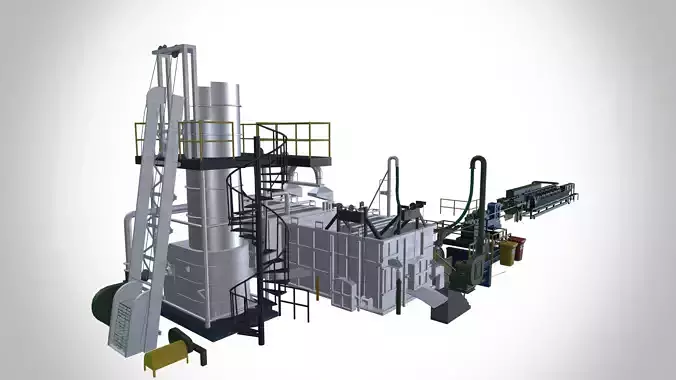 Aluminum Wire Casting Machine Aluminum Melting Furnace