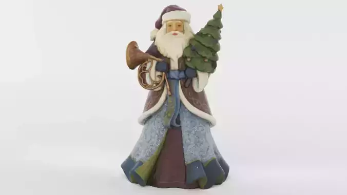 Enesco 6004179 Jim Shore Heartwood Creek Victorian Santa 3D print model