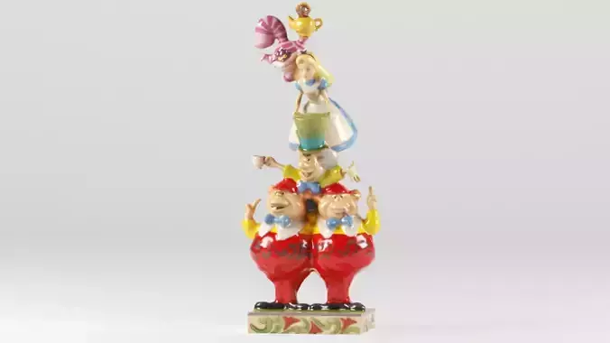 Enesco Disney Traditions by Jim Shore Alice in Wonderland 3D print model