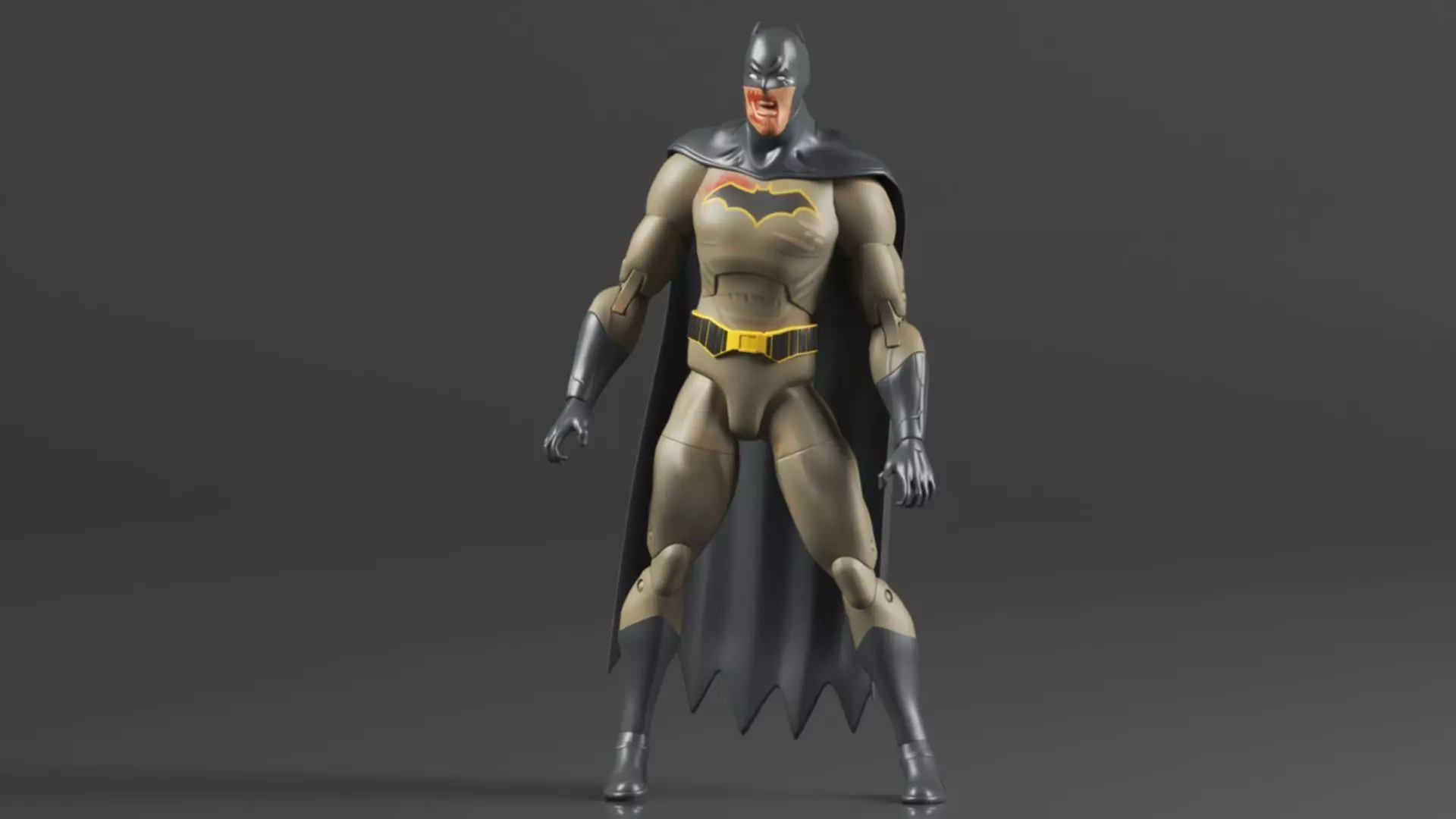 DC Collectibles Essentials DCeased Batman Action Figure Toys 3D print model_0