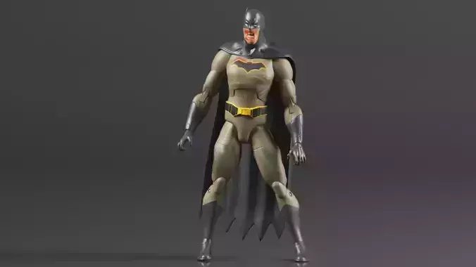 DC Collectibles Essentials DCeased Batman Action Figure Toys 3D print model
