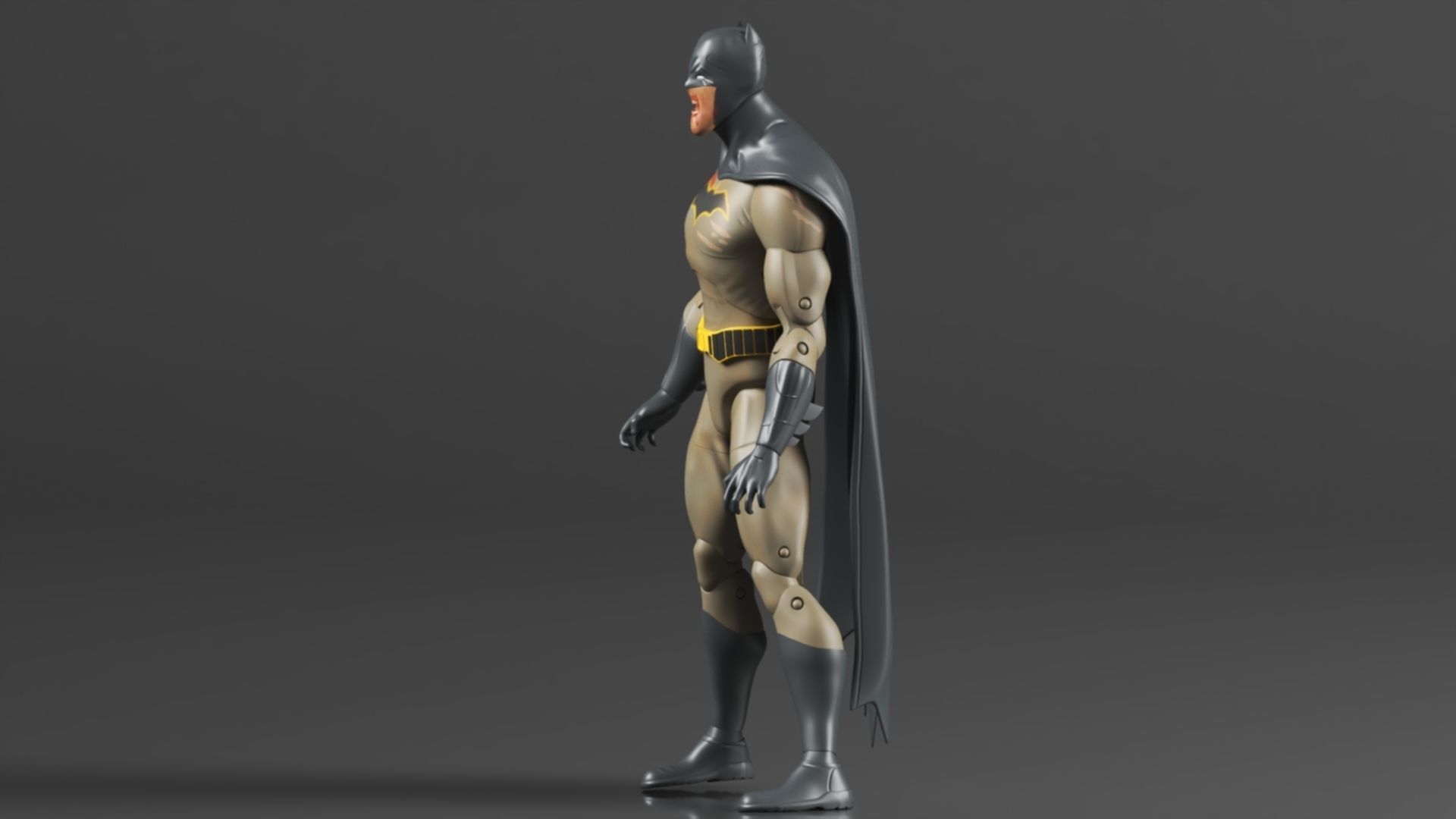 DC Collectibles Essentials DCeased Batman Action Figure Toys 3D print model_5
