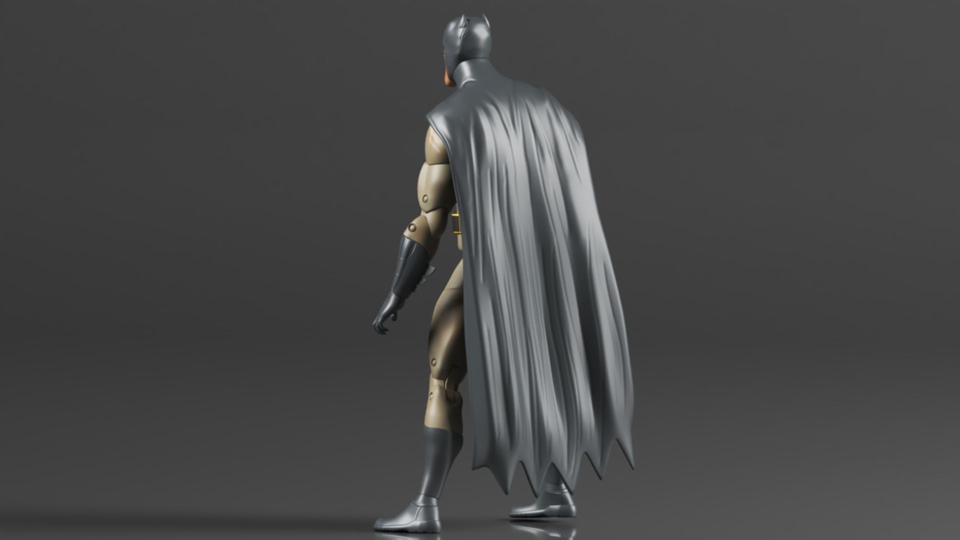 DC Collectibles Essentials DCeased Batman Action Figure Toys 3D print model_3