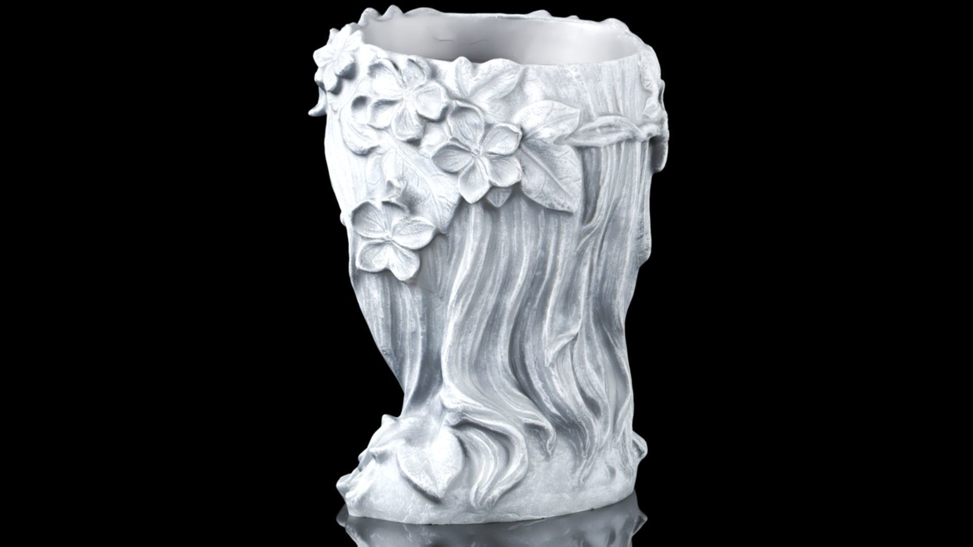 YARNOW Head Face Planter Cute Human Head 3D print model_6