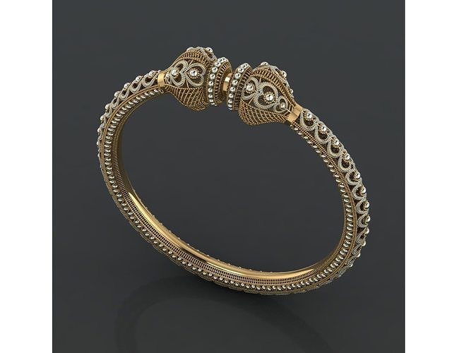 fusion bangles moo karra indian  28 3D print model
