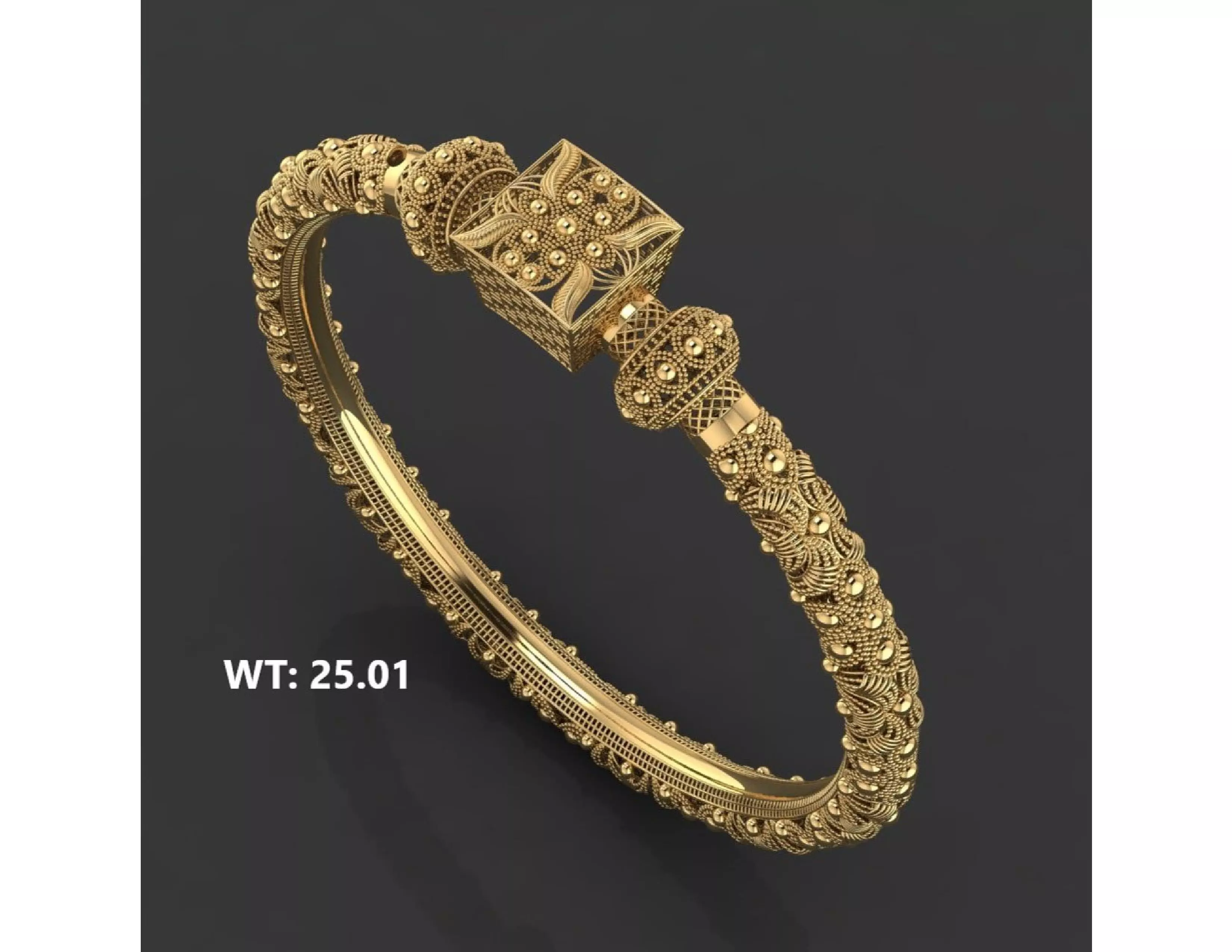 fusion bangles moo karra indian 24 3D print model_0