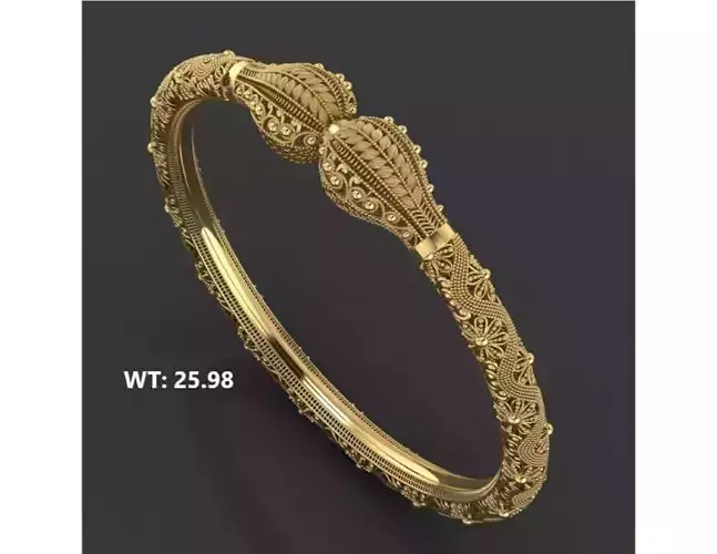 fusion bangles moo karra indian 22 3D print model