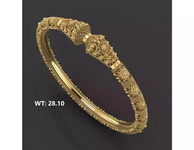 fusion bangles moo karra indian 21 3D print model