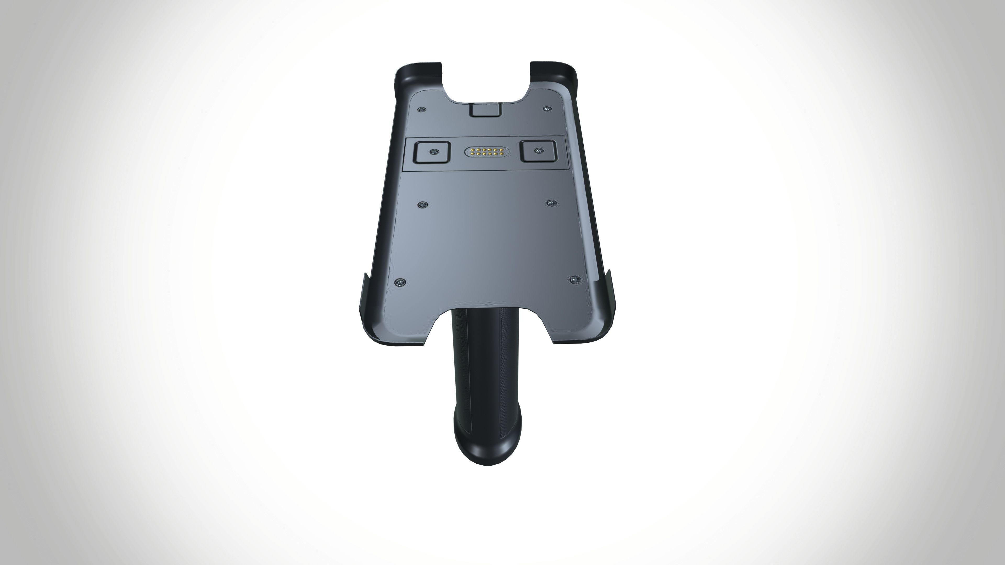 Cipherlab Cradle  Mobile Terminal Low-poly 3D model_2