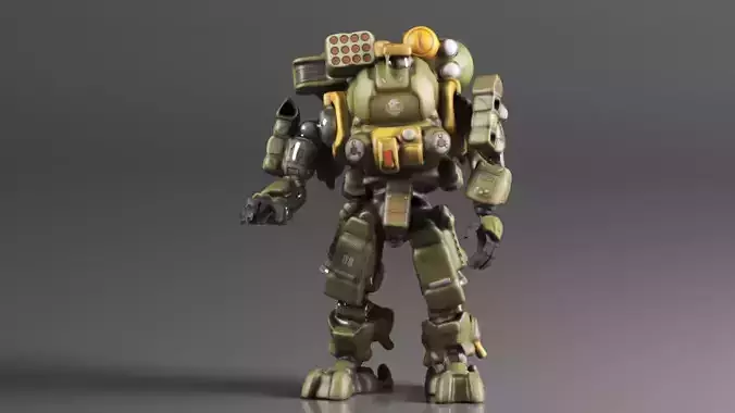 JOYTOY  Iron Wrecker mech and Pilot Figure