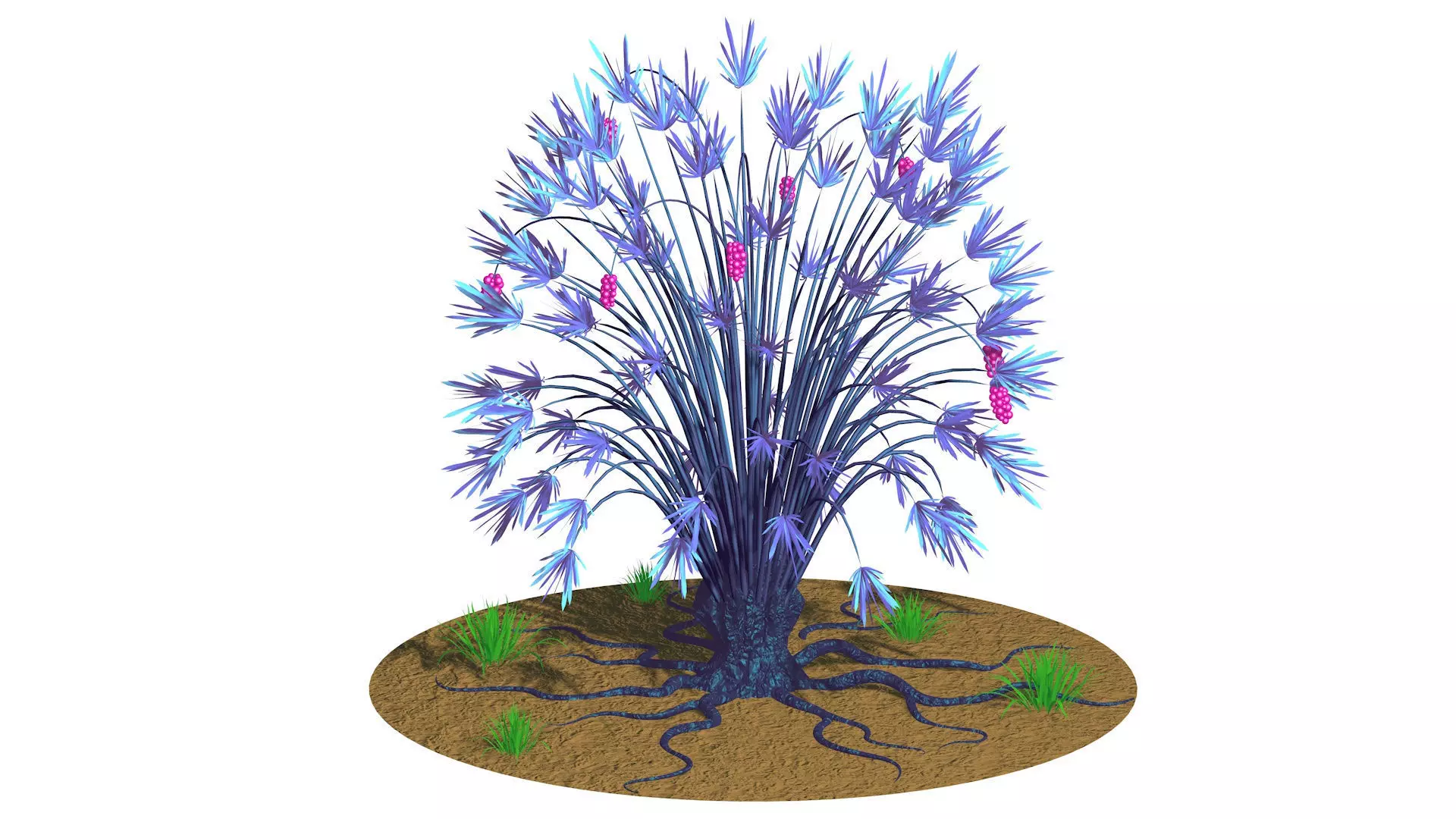 Strange bush 3D model