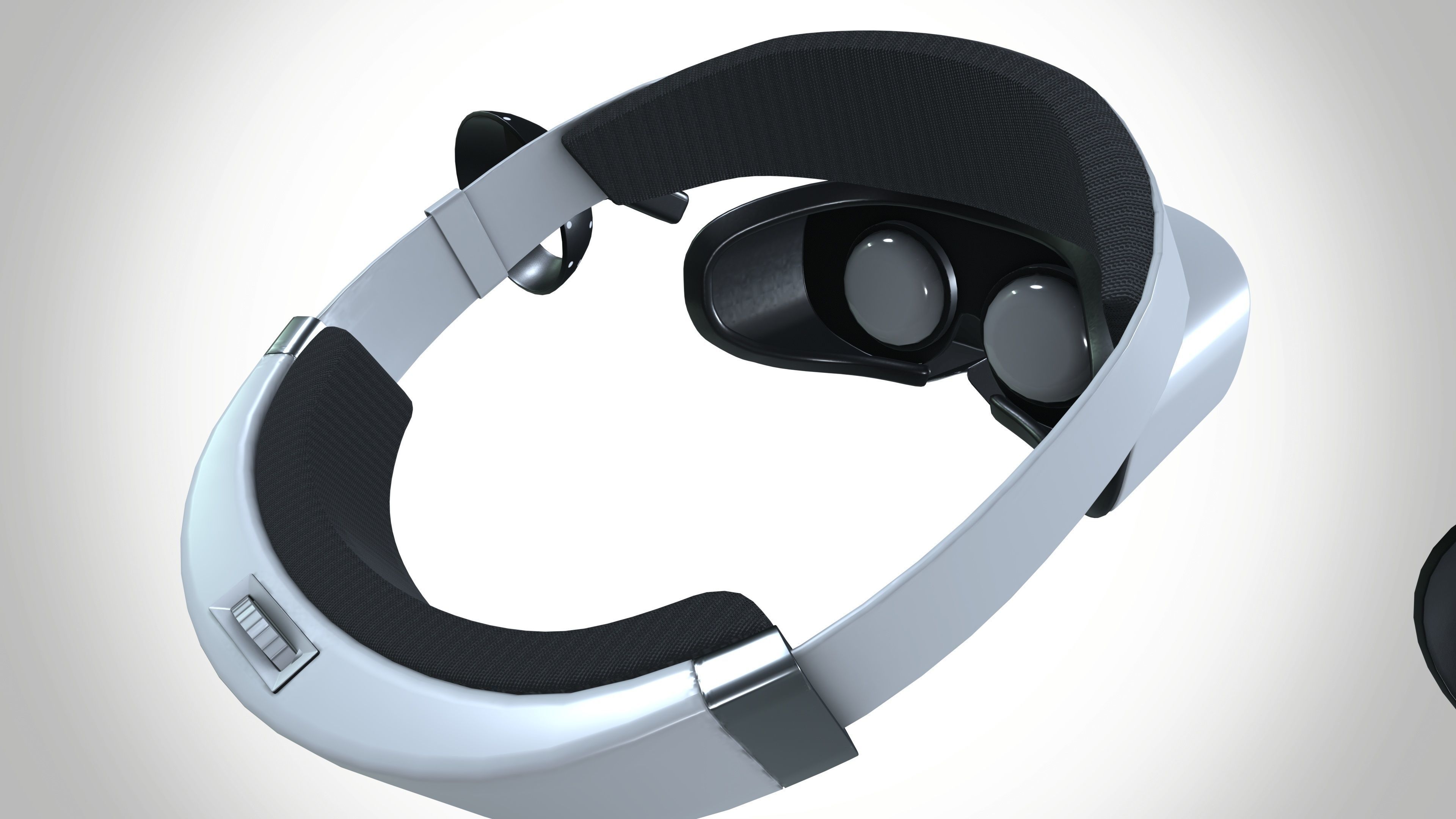 Dell Visor  Low-poly 3D model_6