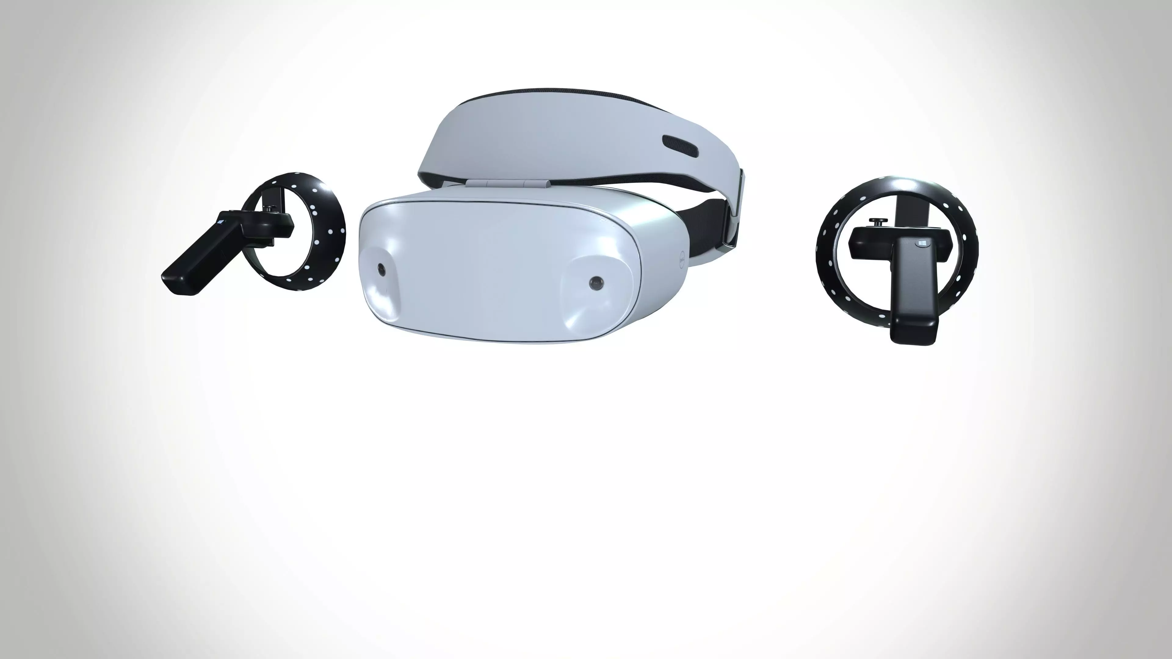 Dell Visor  Low-poly 3D model_0