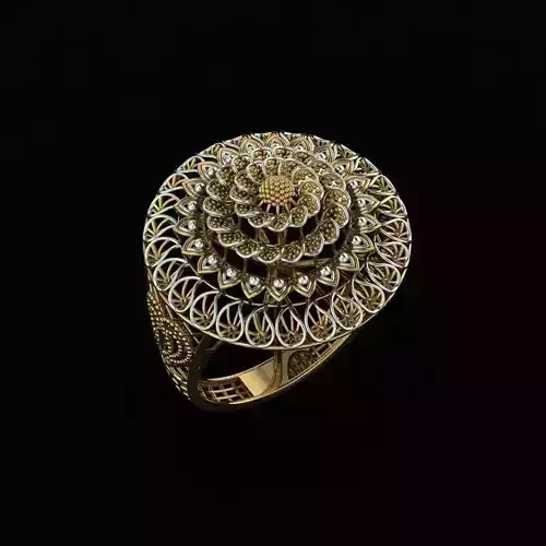 Karachi Style 3D Rings - Set of 10 Designs