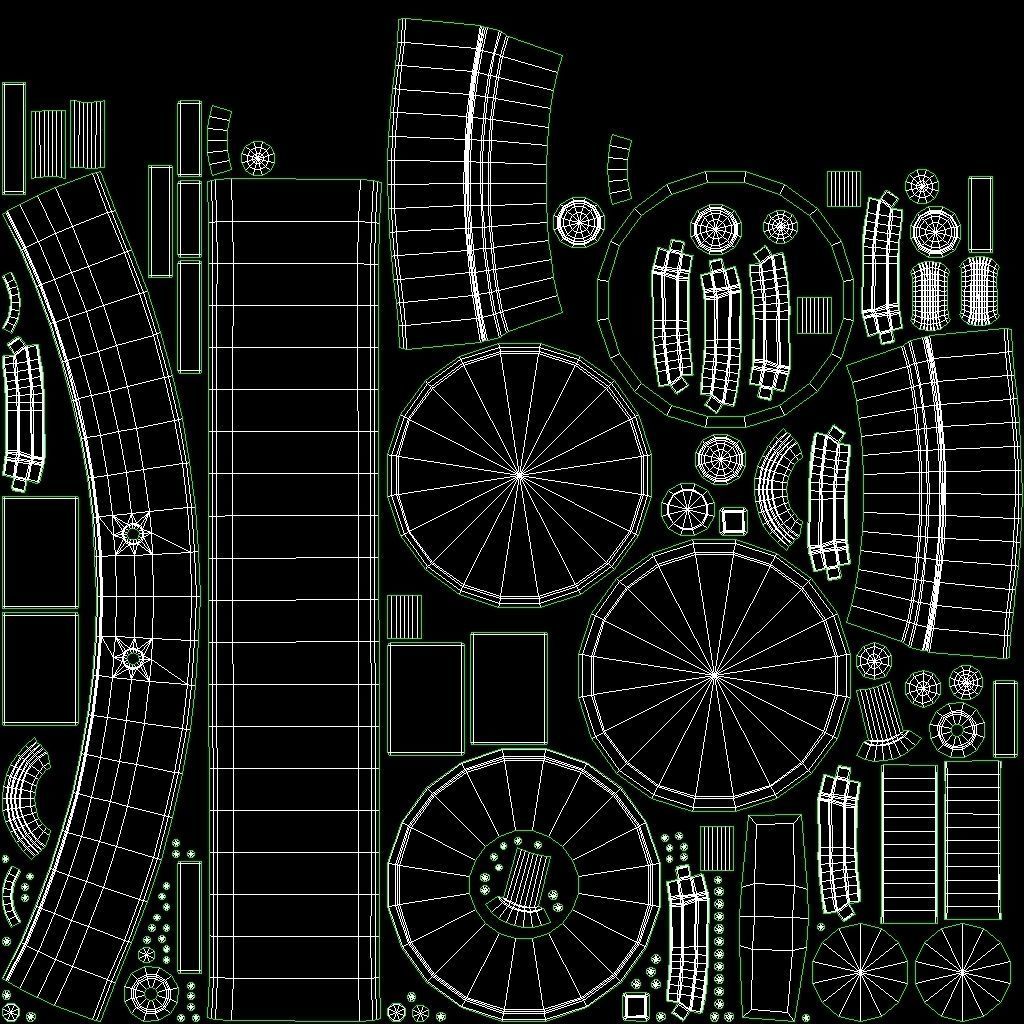 10 Cute Robots Low-poly 3D model_32