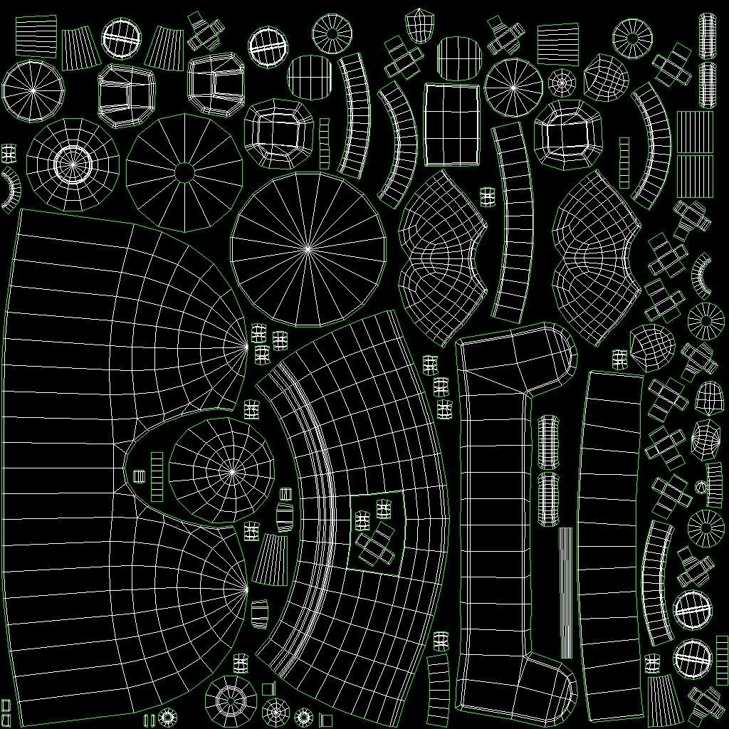 10 Cute Robots Low-poly 3D model_24